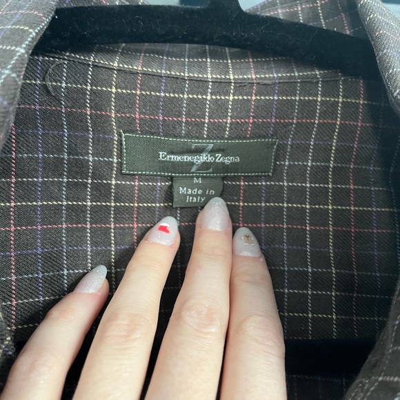 Ermenegildo Zegna 100% Cotton Button Down Shirt - Picture 4 of 12